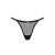 Obsessive Celia Noir thong - Жіночі напівпрозорі трусики, XL/2XL - купити в Києві, Україні